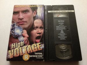 High Voltage Used VHS Tape