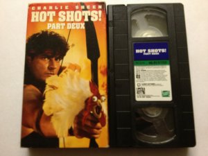 Hot Shots! Part Deux Used VHS tape