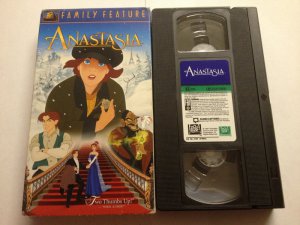 Anastasia Used VHS Tape