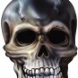 6" printed airbrushed  design skull with bullet holes vinyl decal sticker for any smooth surface.