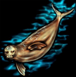 6" printed airbrushed  design seal (with transparency) vinyl decal sticker for any smooth surface.
