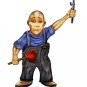 6" printed airbrushed  design plumber vinyl decal sticker for any smooth surface.
