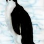 6" printed airbrushed  design penguin vinyl decal sticker for any smooth surface.