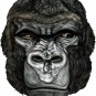 6" printed airbrushed  design gorilla vinyl decal sticker for any smooth surface.