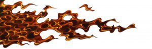 6" printed airbrushed  design flames vinyl decal sticker for any smooth surface.
