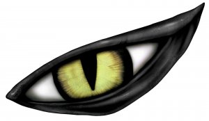 6" printed airbrushed  design eye vinyl decal sticker for any smooth surface.
