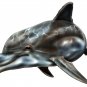 6" printed airbrushed  design dolphin vinyl decal sticker for any smooth surface.