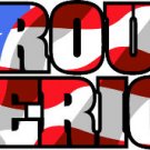 6" printed Military patriotic proud american vinyl decal sticker for any smooth surface.