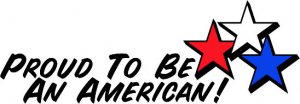 6" printed Military patriotic proud to be vinyl decal sticker for any smooth surface.