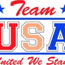 6" printed Military patriotic united we stand vinyl decal sticker for any smooth surface.