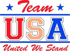6" printed Military patriotic united we stand vinyl decal sticker for any smooth surface.