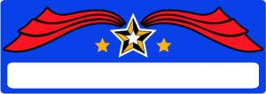 6" printed Military patriotic design vinyl decal sticker for any smooth surface.
