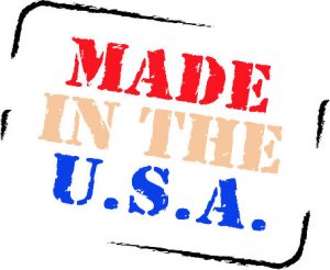 6" printed Military patriotic made in the USA vinyl decal sticker for any smooth surface.