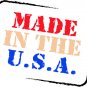 6" printed Military patriotic made in the USA vinyl decal sticker for any smooth surface.