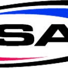 6" printed Military patrotic usa flag decal sticker for any smooth surface.