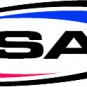6" printed Military patrotic usa flag decal sticker for any smooth surface.