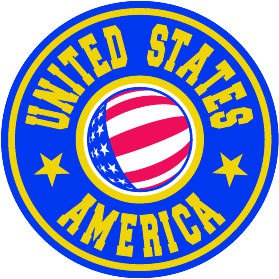 6" printed Military patrotic united states america decal sticker for any smooth surface.