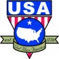 6" printed Military patrotic flag with map decal sticker for any smooth surface.