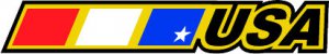 6" printed Military patrotic red white & blue usa decal sticker for any smooth surface.
