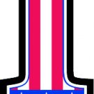 6" printed Military patrotic no#1 USA vinyl decal sticker for any smooth surface.