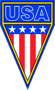 6" printed Military patrotic USA pennant flag vinyl decal sticker for any smooth surface.