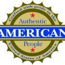 6" printed Military patriotic authentic american people vinyl decal sticker for any smooth surface.