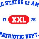 6" printed Military patriotic department vinyl decal sticker for any smooth surface.
