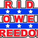 6" printed Military patriotic pride power freedom  vinyl decal sticker for any smooth surface.