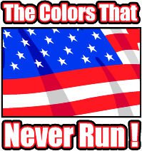 6" printed Military patriotic colors never run vinyl decal sticker for any smooth surface.
