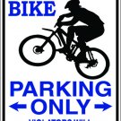 9"x12" SPT36 MOUNTAIN BIKE Aluminum Novelty Parking sign for indoor or outdoor use.