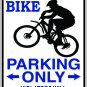 9"x12" SPT36 MOUNTAIN BIKE Aluminum Novelty Parking sign for indoor or outdoor use.