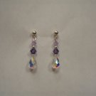 Sterling Swarovski Crystal Earrings