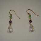 Swarovski crystal drop earrings