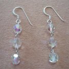 Sterling Swarovski crystal earrings