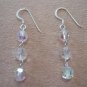 Sterling Swarovski crystal earrings