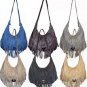 Ladies Large Leather Hobo Bags With Fringe