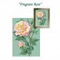 Fragrant Rose Cross Stitch Chart PDF file by email