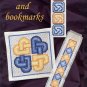 Counted cross stitch pattern / chart PDF "Celtic ornament and bookmarks"