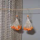Linen earrings