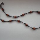 Goldstone necklace