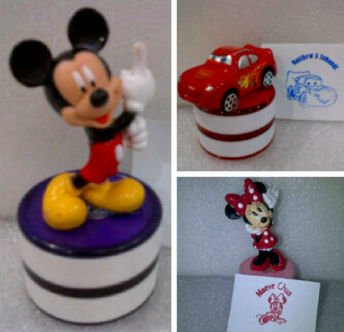 Custom Character RUBBER STAMPS