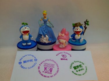 Custom Character RUBBER STAMPS
