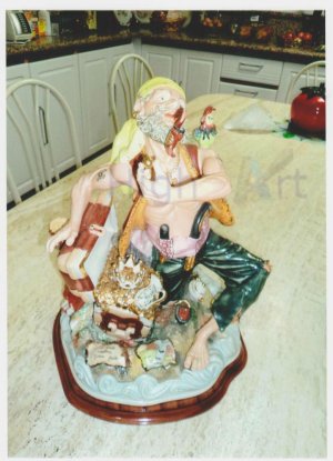 Il Pirata (The Pirate), Capodimonte Porcelain