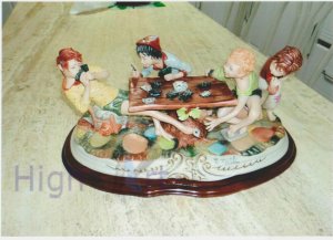 The Trap, Capodimonte Porcelain