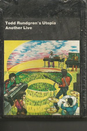 TODD RUNDGREN'S UTOPIA ANOTHER LIVE STILL SEALED 8 TRACK TAPE