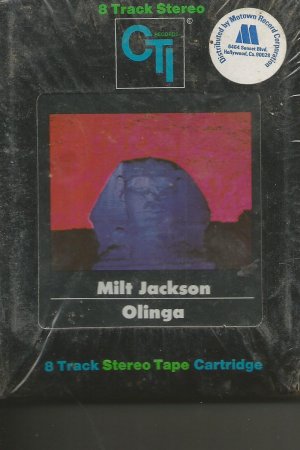 STILL SEALED 8 TRACK TAPE MILT JACKSON OLINGA