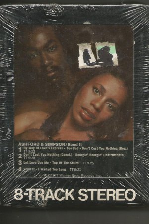 STILL SEALED NEW OLD STOCK 8 TRACK TAPEASHFORD & SIMPSON SEND IT