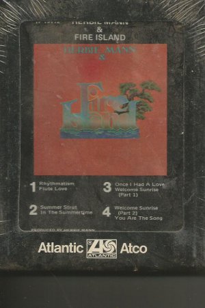STILL SEALED 8 TRACK TAPE HERBIE MANN & FIRE ISLAND