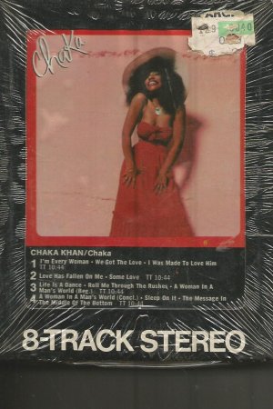 STILL SEALED 8 TRACK TAPE CHAKA KHAN CHAKA