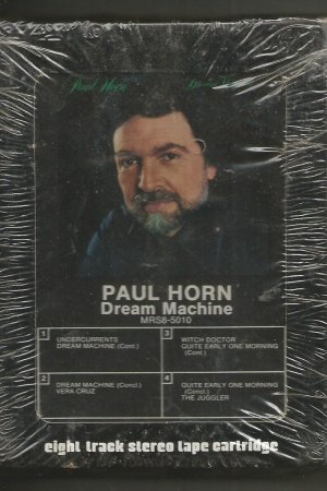 PAUL HORN DREAM MACHINE STILL SEALED 8 TRACK TAPE